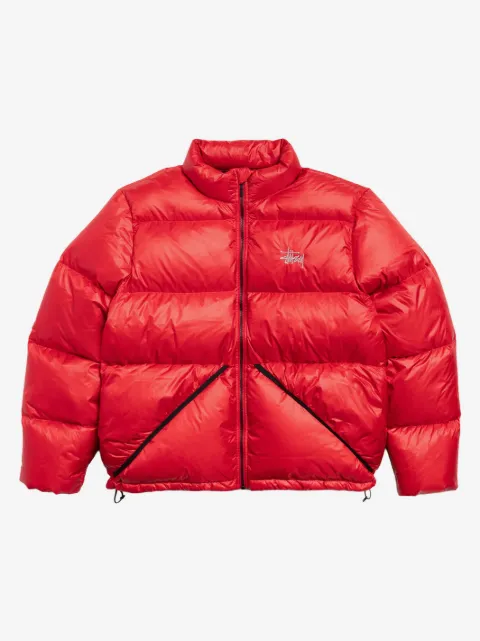 Stüssy logo puffer jacket