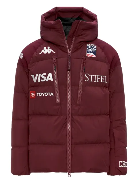 Kappa hooded puffer jacket