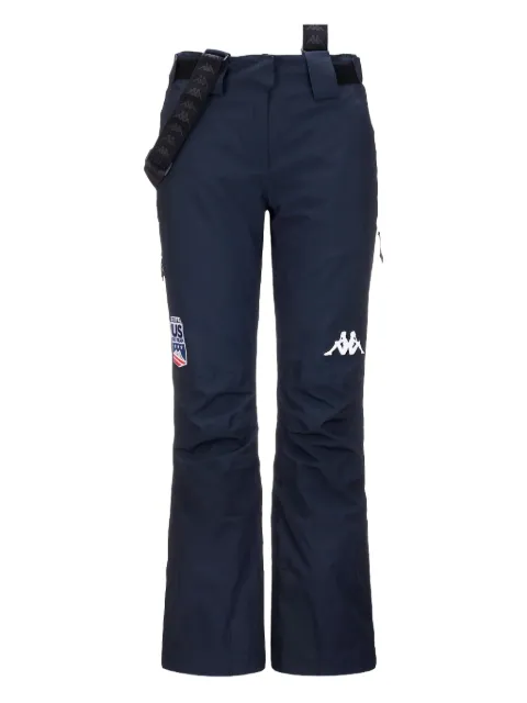 Kappa pantalones con correas ajustables y logo