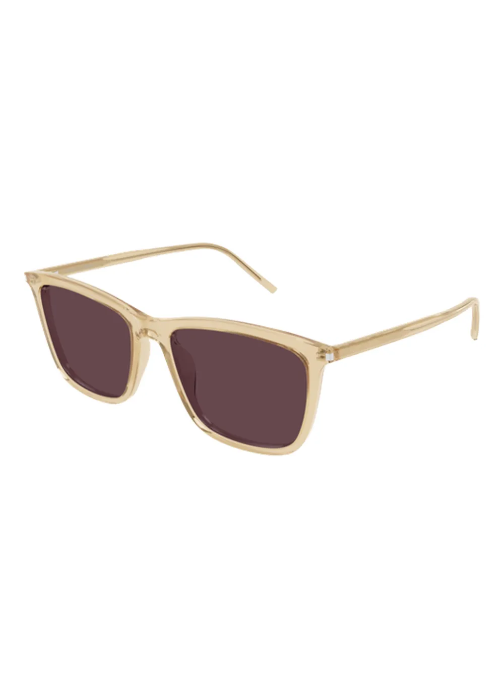 Saint Laurent Eyewear squeare-frame sunglasses - Geel