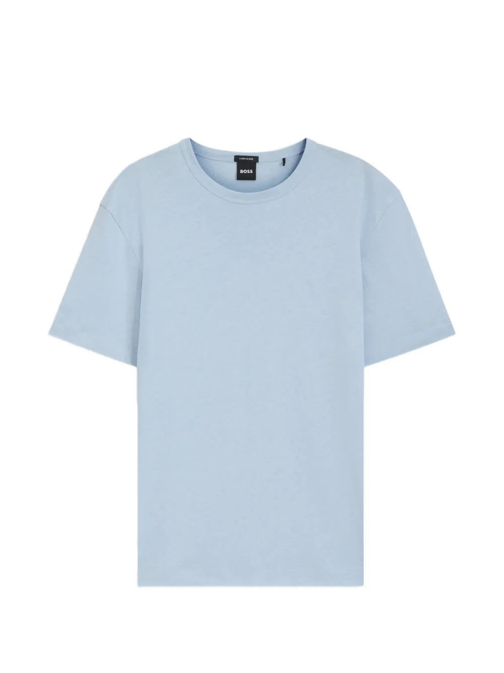 BOSS crew-neck short-sleeve T-shirt - Blu