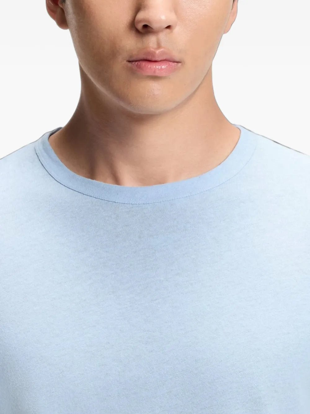BOSS T-shirt met ronde hals Blauw