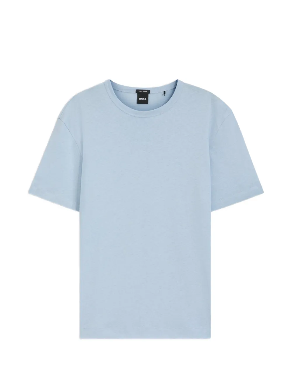 BOSS T-shirt met ronde hals Blauw