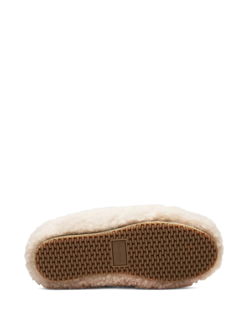 Axel Arigato Snail lammy muiltjes Beige