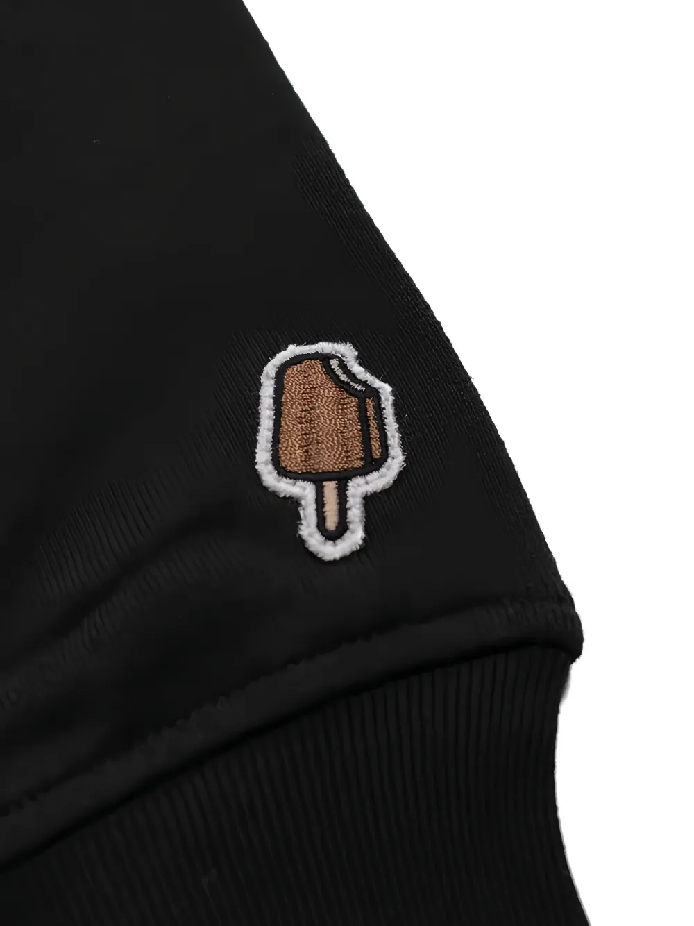 ICECREAM Running Dog Popover hoodie Zwart