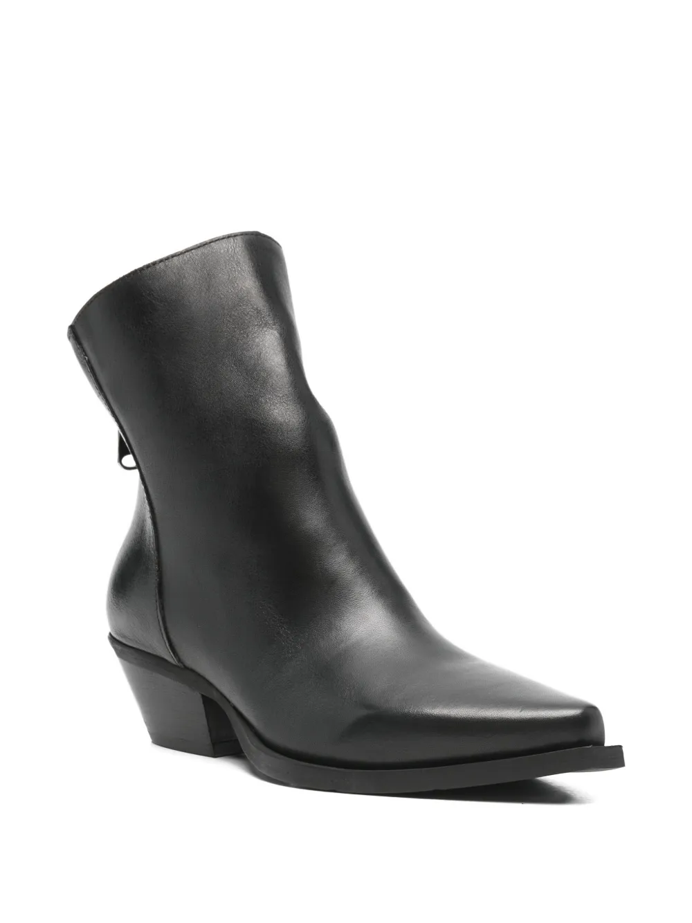 Metisse zip pointed-toe boots | Ankle Boots | Image 2