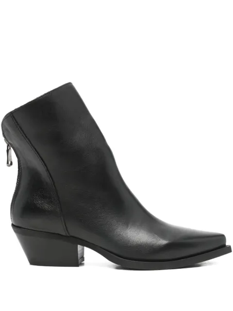 Metisse zip pointed-toe boots