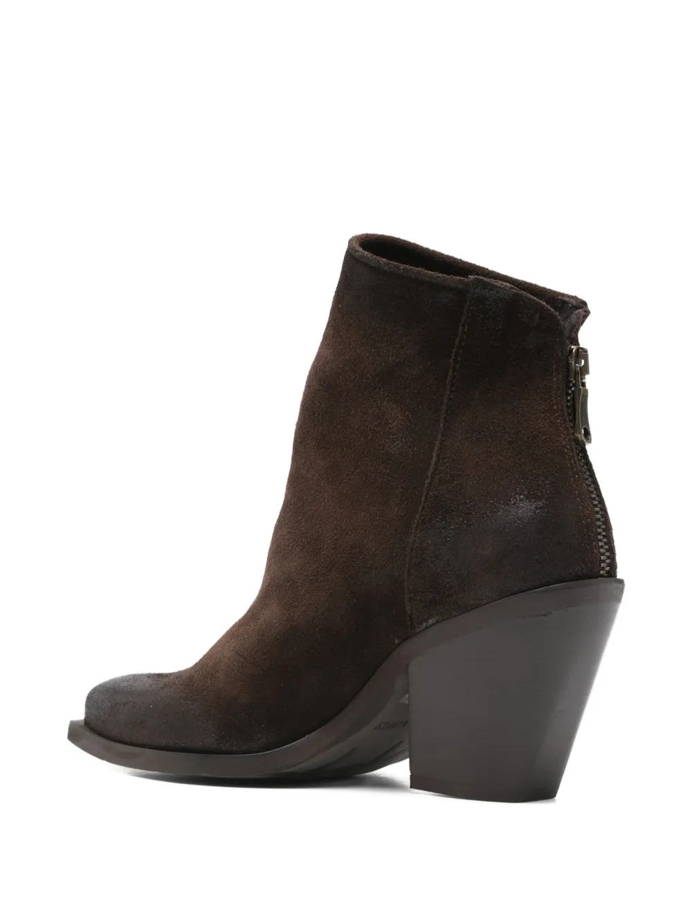 Metisse zip heeled boots Bruin