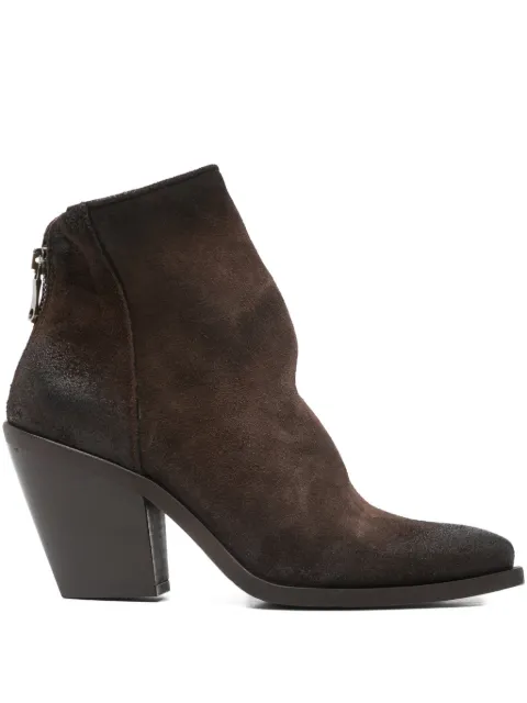 Metisse zip heeled boots