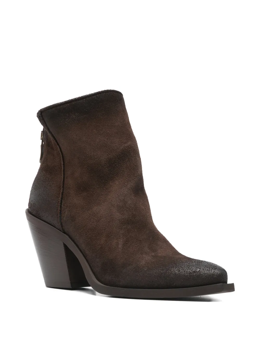 Metisse zip heeled boots Bruin