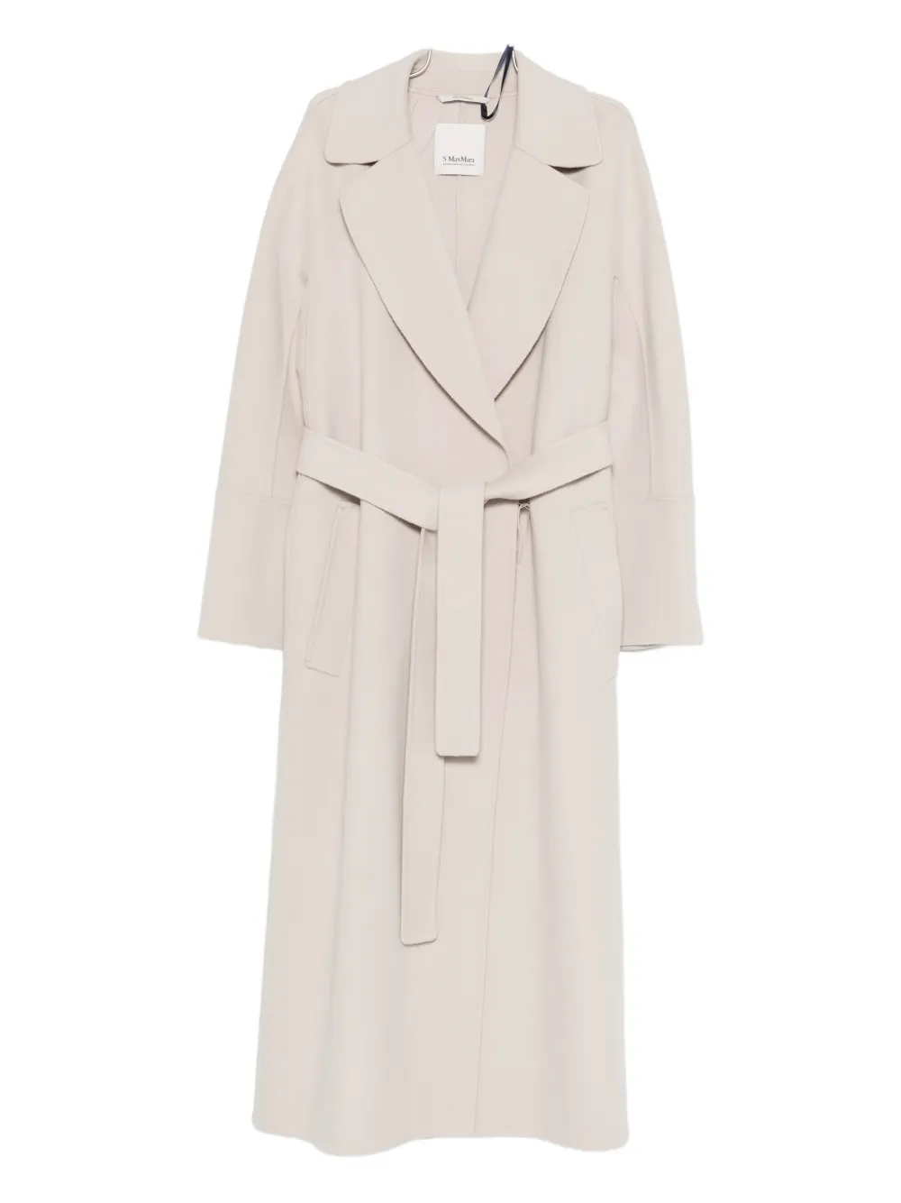 'S Max Mara Cappotto con cintura - Toni neutri