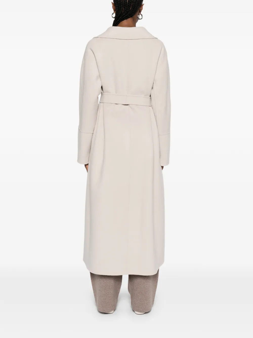 'S Max Mara Jas met ceintuur Beige