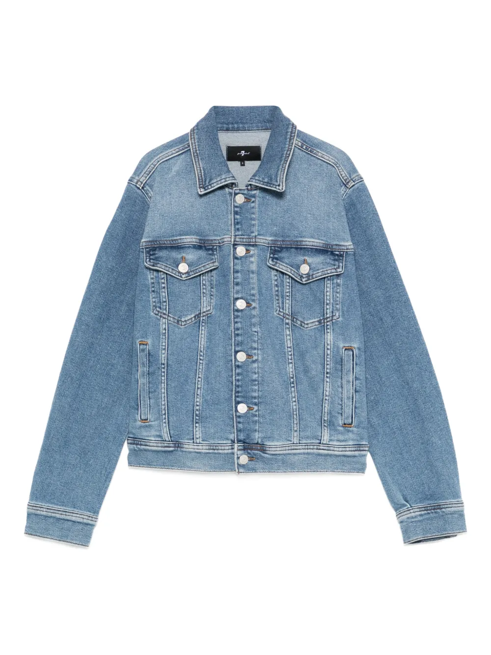 Seven Adi trucker jacket | Blue | Image 1
