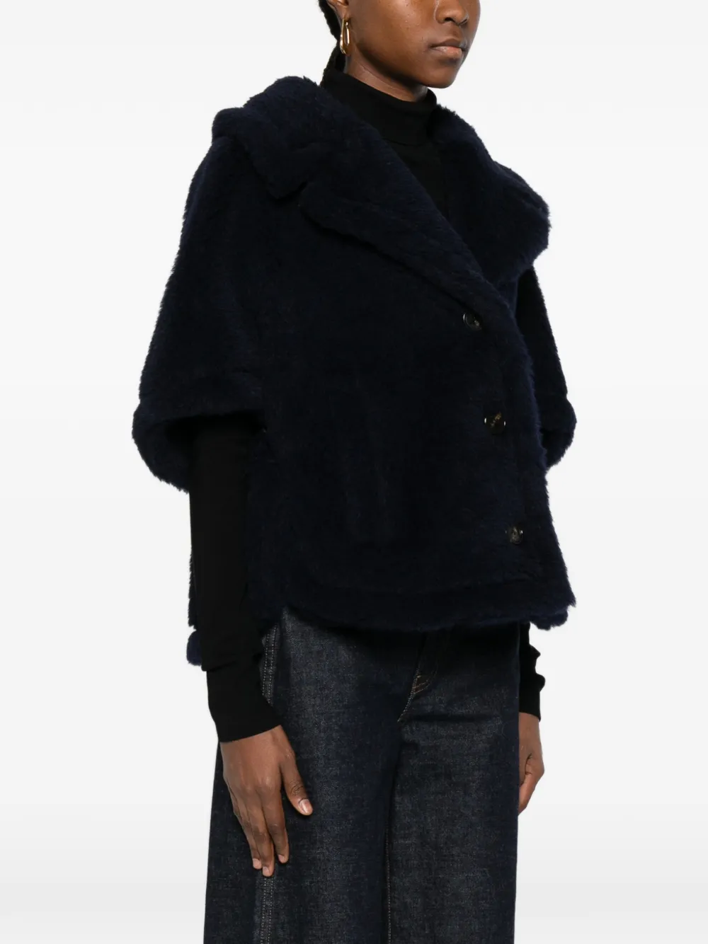 Max Mara Corvino1 jack met korte mouwen Blauw