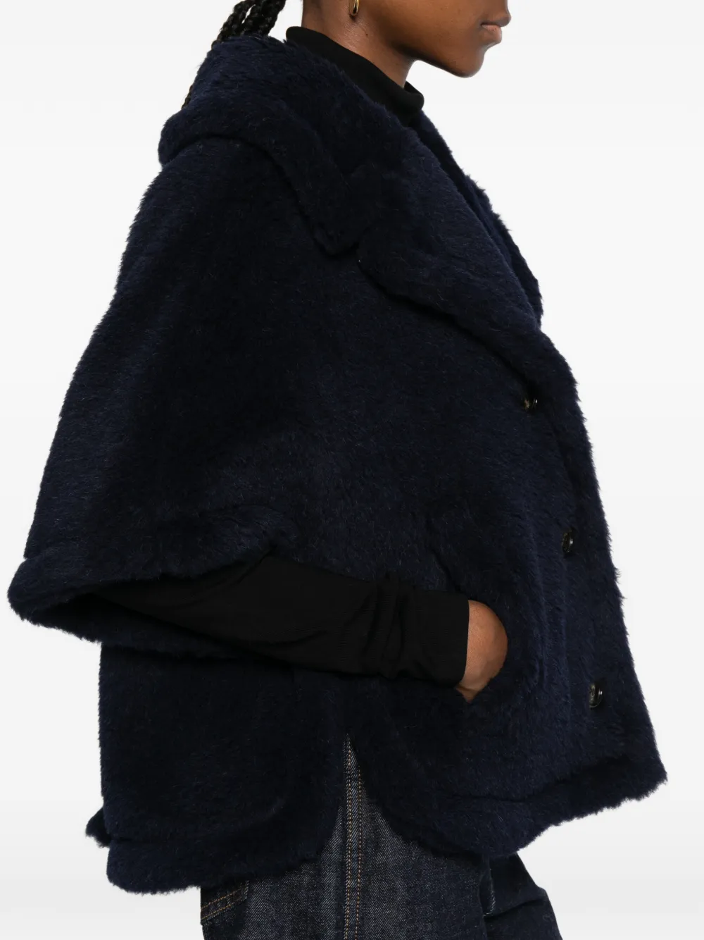 Max Mara Corvino1 jack met korte mouwen Blauw