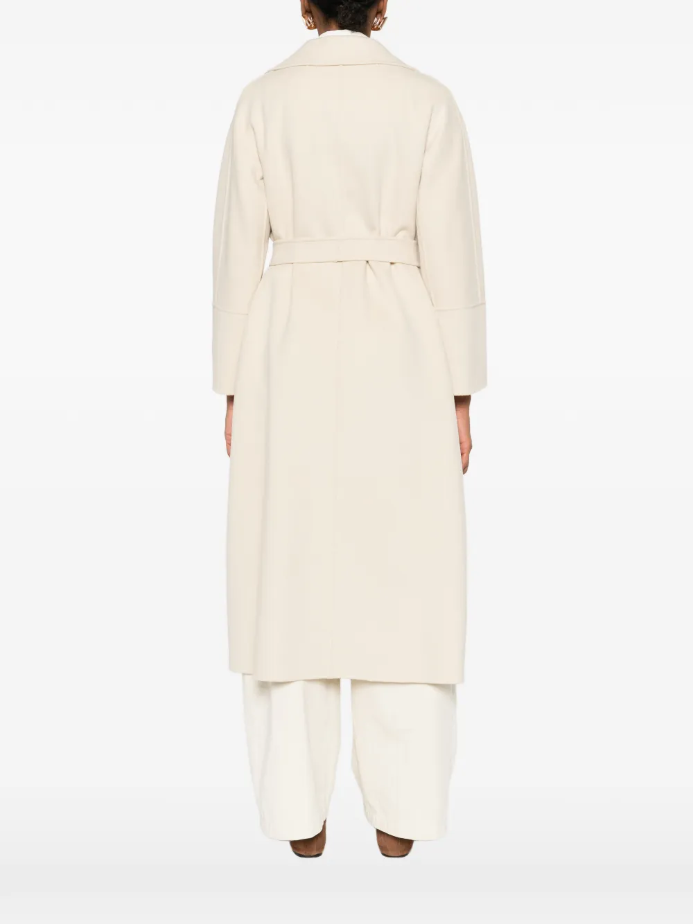 'S Max Mara Jas met ceintuur Beige
