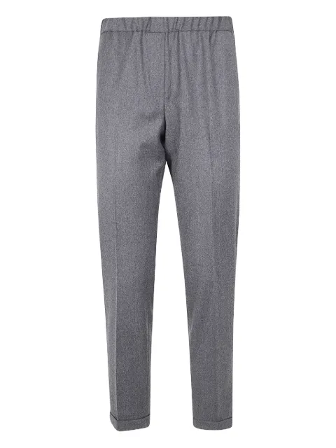 Antonelli elasticated-waistband trousers