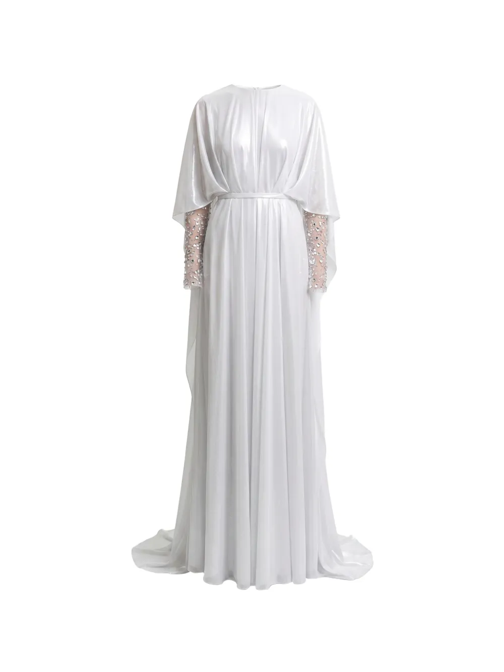 Gemy Maalouf embellished-sleeve maxi dress