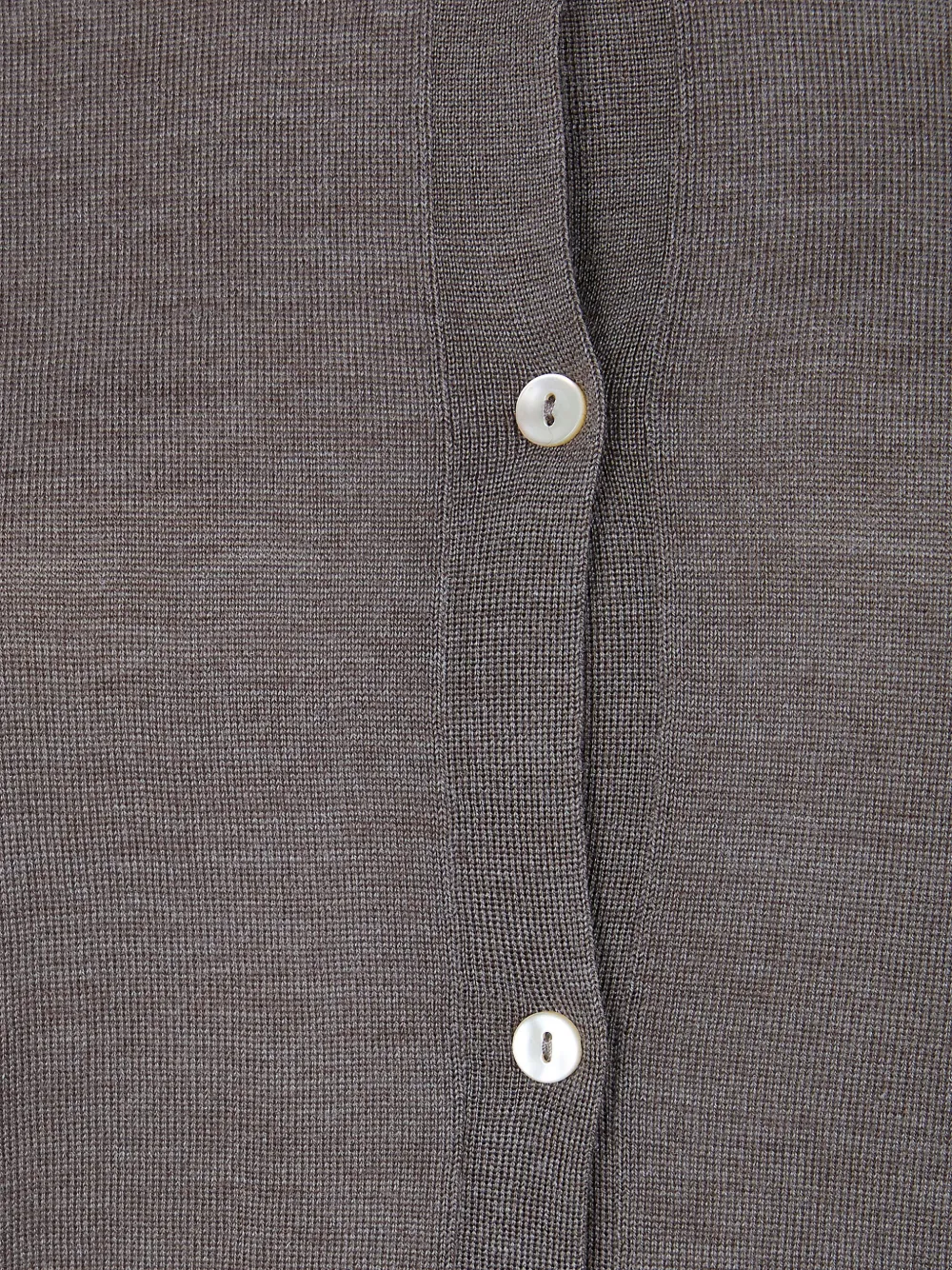  P.a.r.o.s.h. Buttoned Cardigan - Brown 