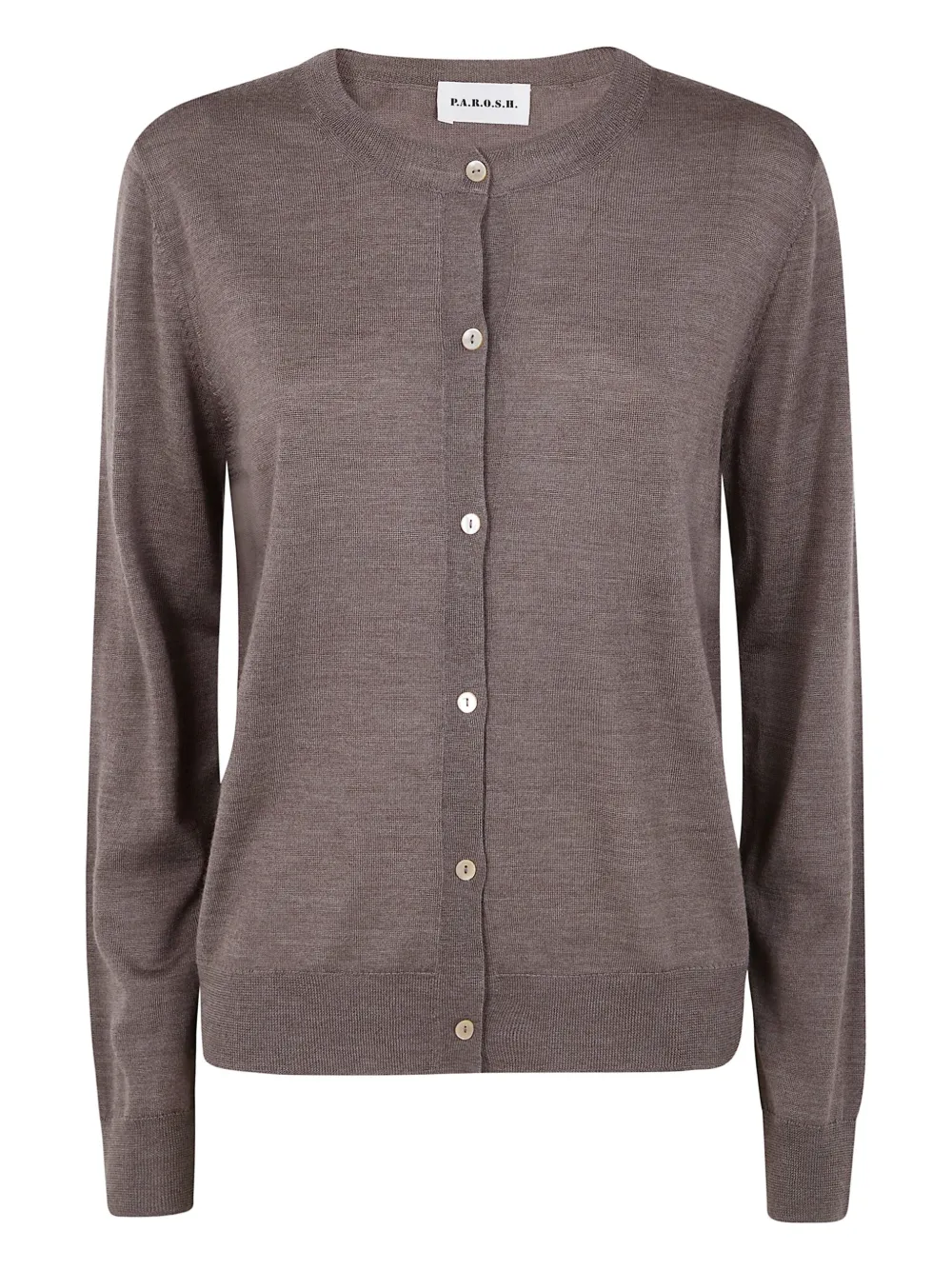 P.A.R.O.S.H. buttoned cardigan - Brown