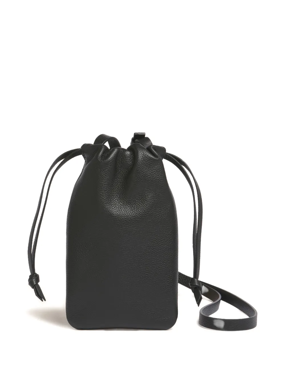  Marni Embroidered-logo Phone Holder - Black 