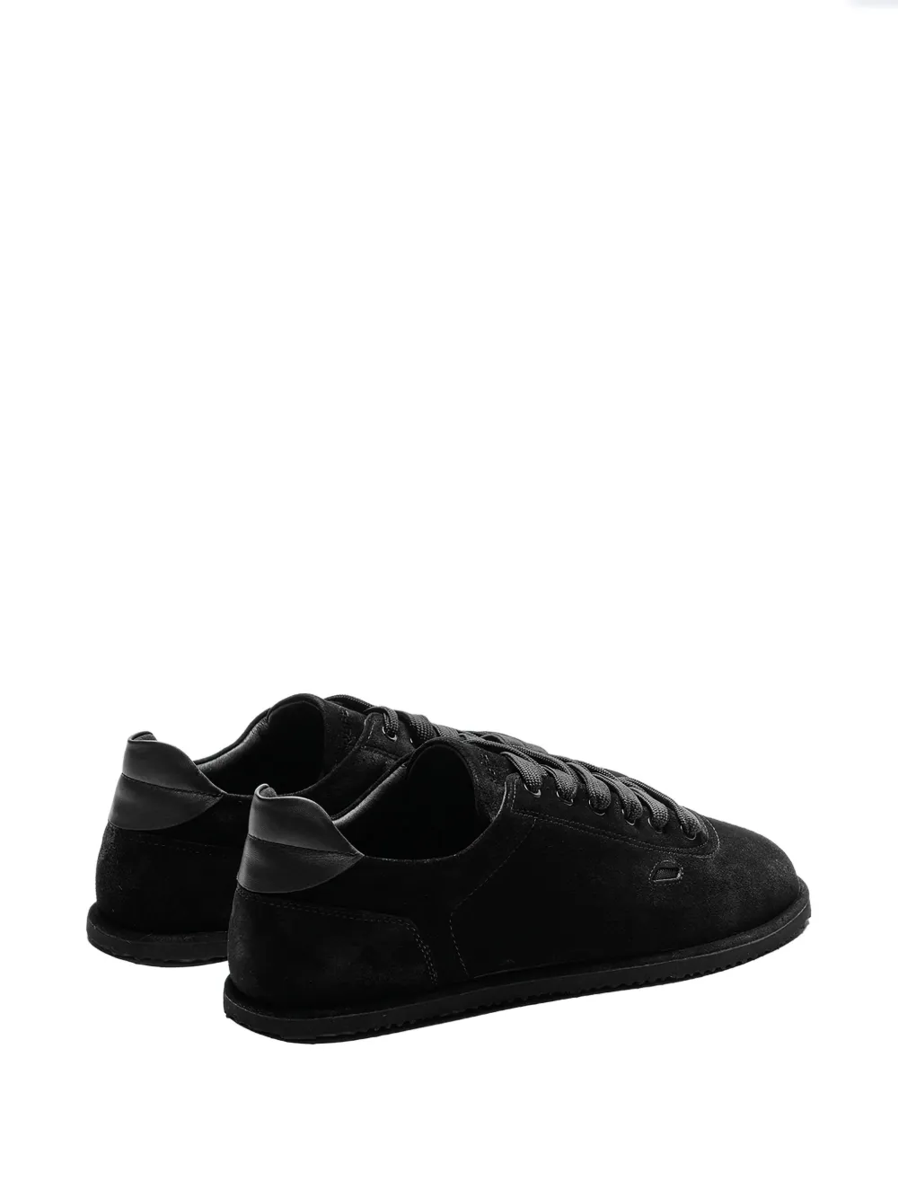 REFERENC Leren sneakers Zwart