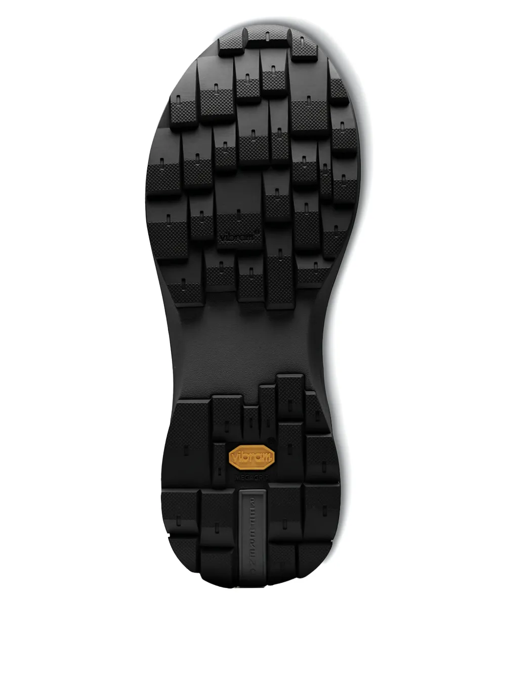 REFERENC Derbi schoenen met ronde neus en logo Zwart