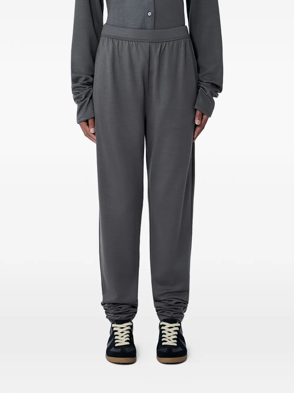 Rier elasticated-waist track pants - Grigio