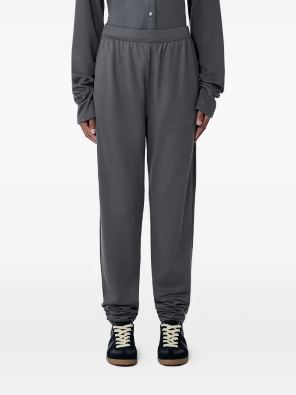 Rier Elasticated-waist Track Pants in Grey