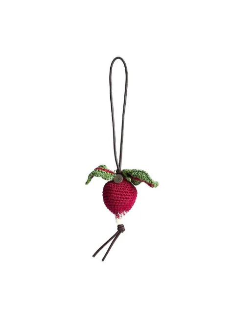 JW Anderson crocheted-radish charm