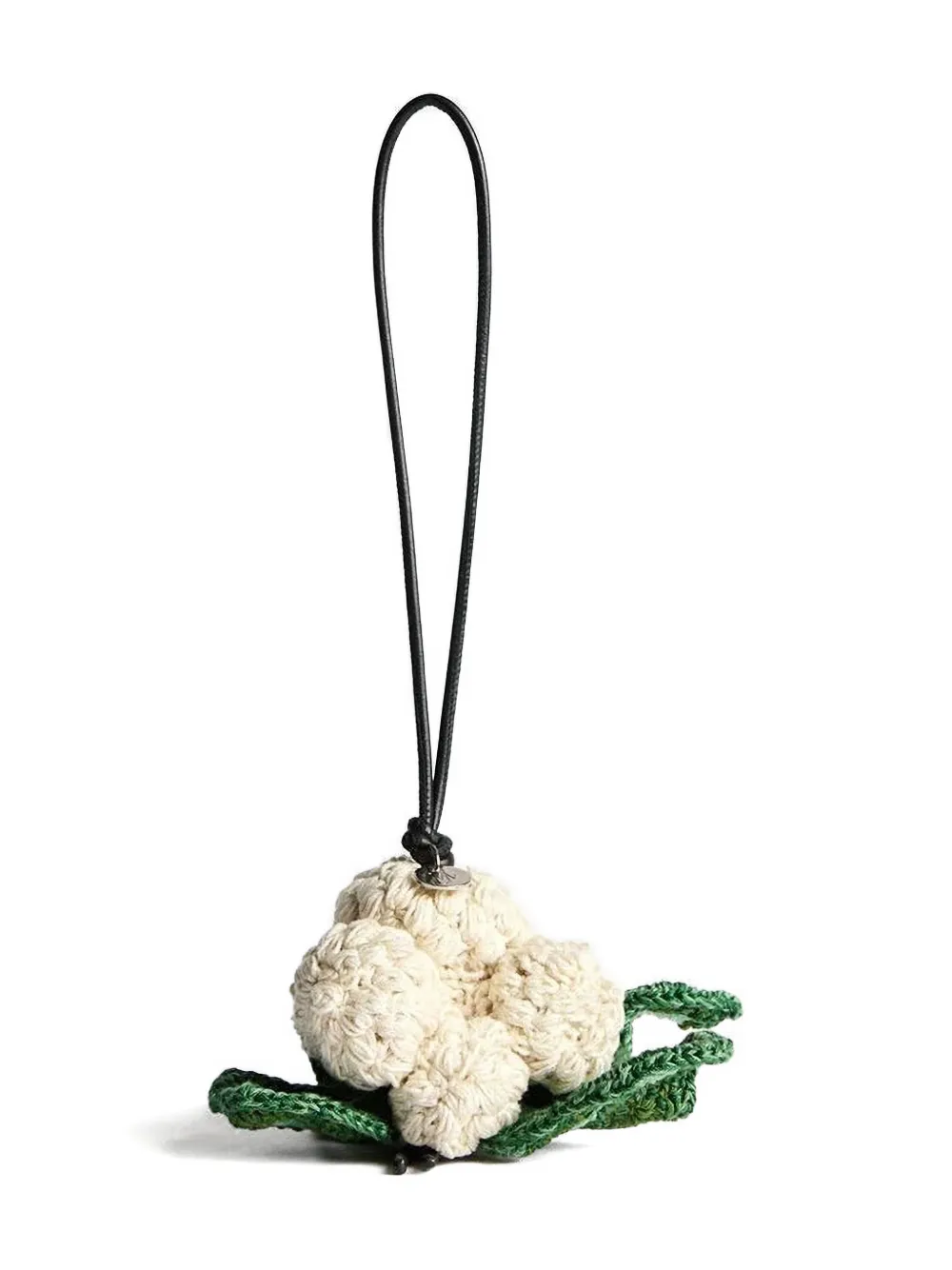 JW Anderson crocheted-cauliflower charm | neutro | Image 1