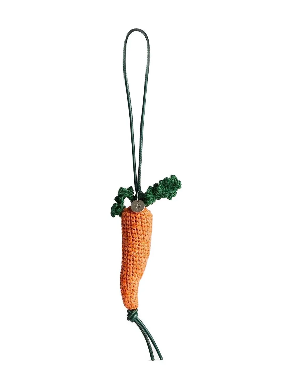 JW Anderson crocheted-carrot charm | Orange | Image 1