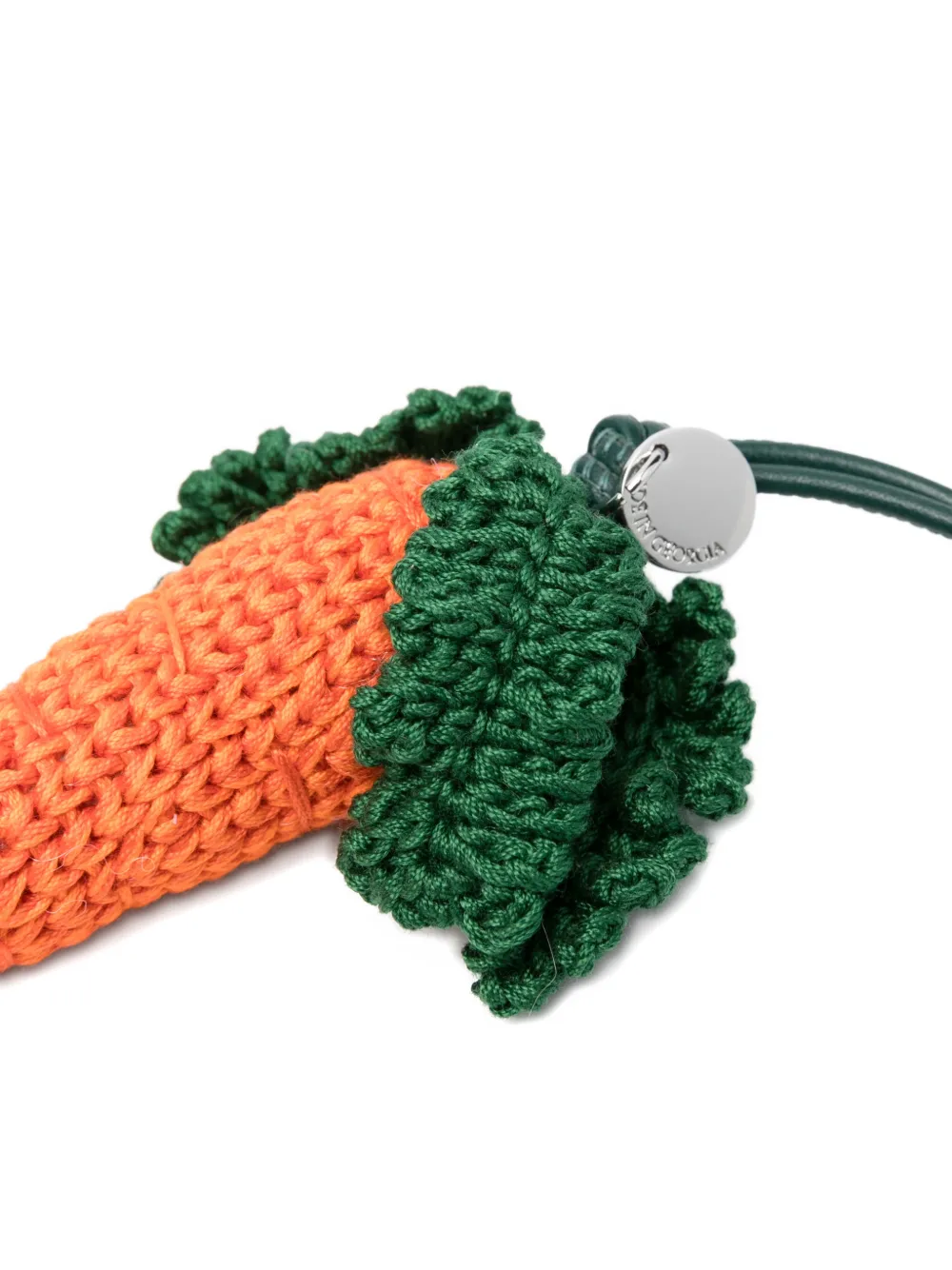 JW Anderson Amulet met gehaakte wortel Oranje