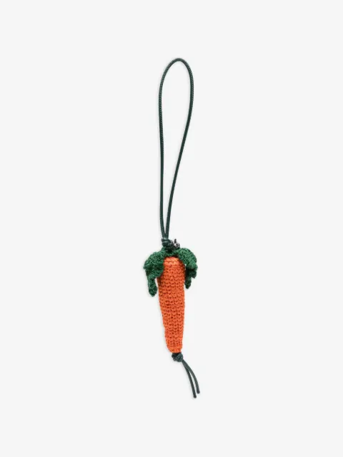 JW Anderson crocheted-carrot charm