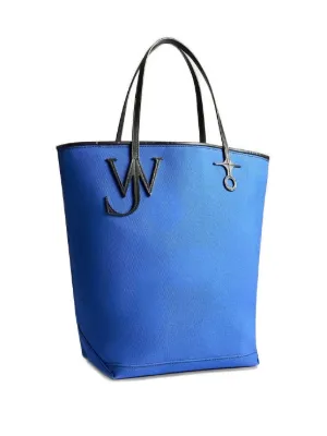 JW Anderson トール アンカー キャンバス トートバッグ | ブルー 