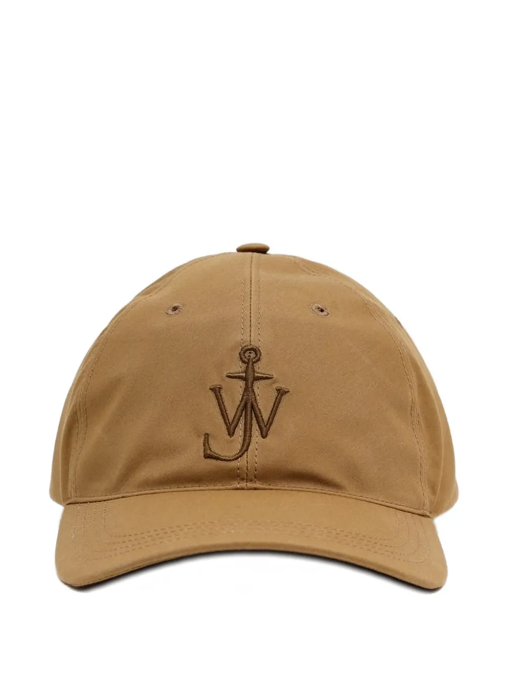 JW Anderson logo-embroidery baseball cap | Brown | Image 1