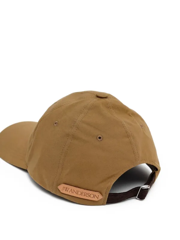 JW Anderson logo-embroidery Baseball Cap | Neutrals | FARFETCH