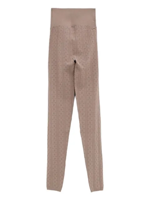 JW Anderson pointelle bow leggings