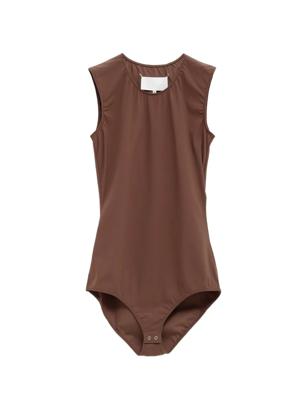 Maison Margiela sleeveless bodysuit - Braun