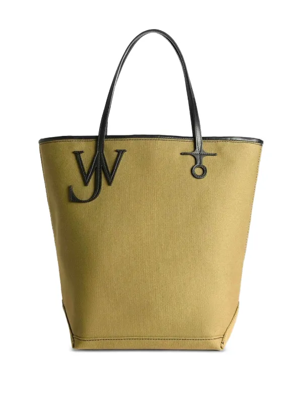 JW Anderson Large Anchor Tote Bag in Green