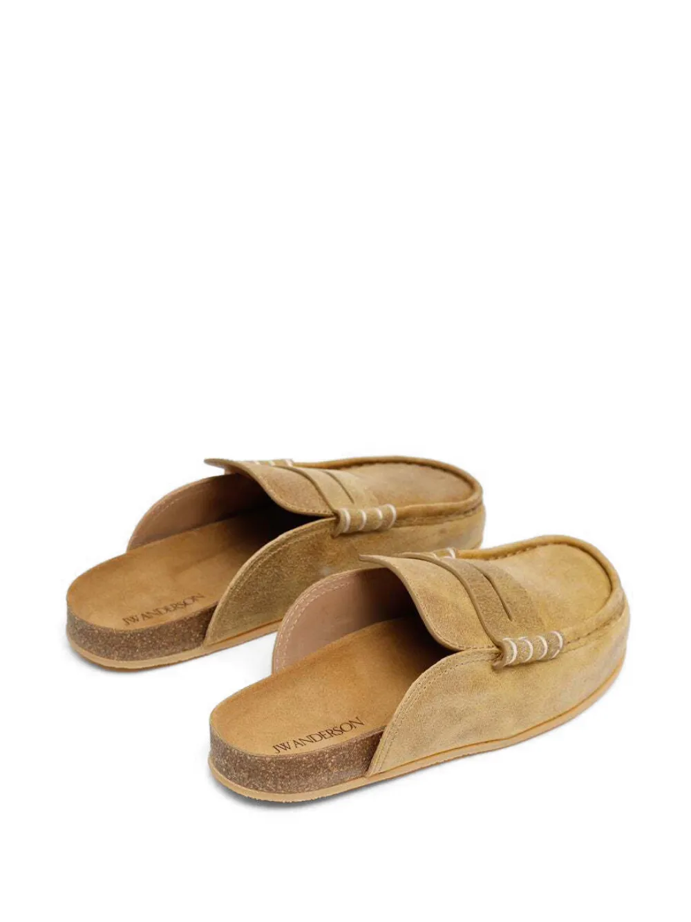 JW Anderson Muiltjes met stikseldetail Beige