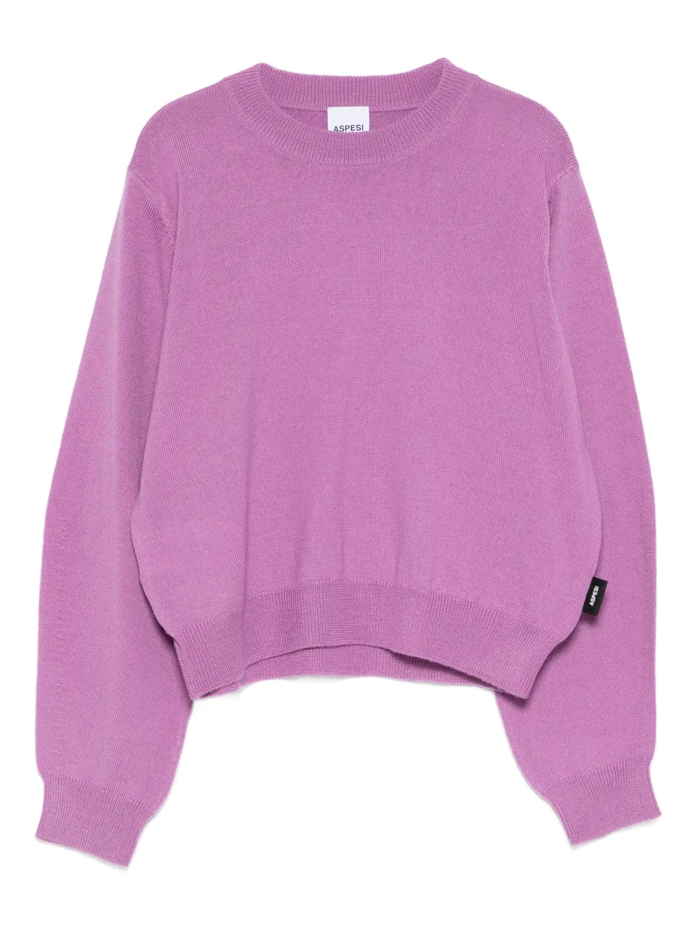 Aspesi Kids crew-neck sweater - Viola
