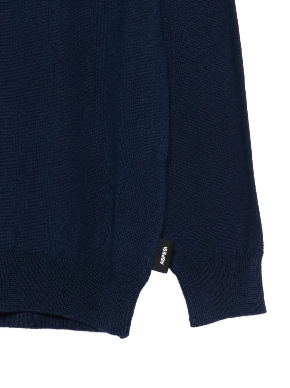 Aspesi Crew-neck Sweater In Blue