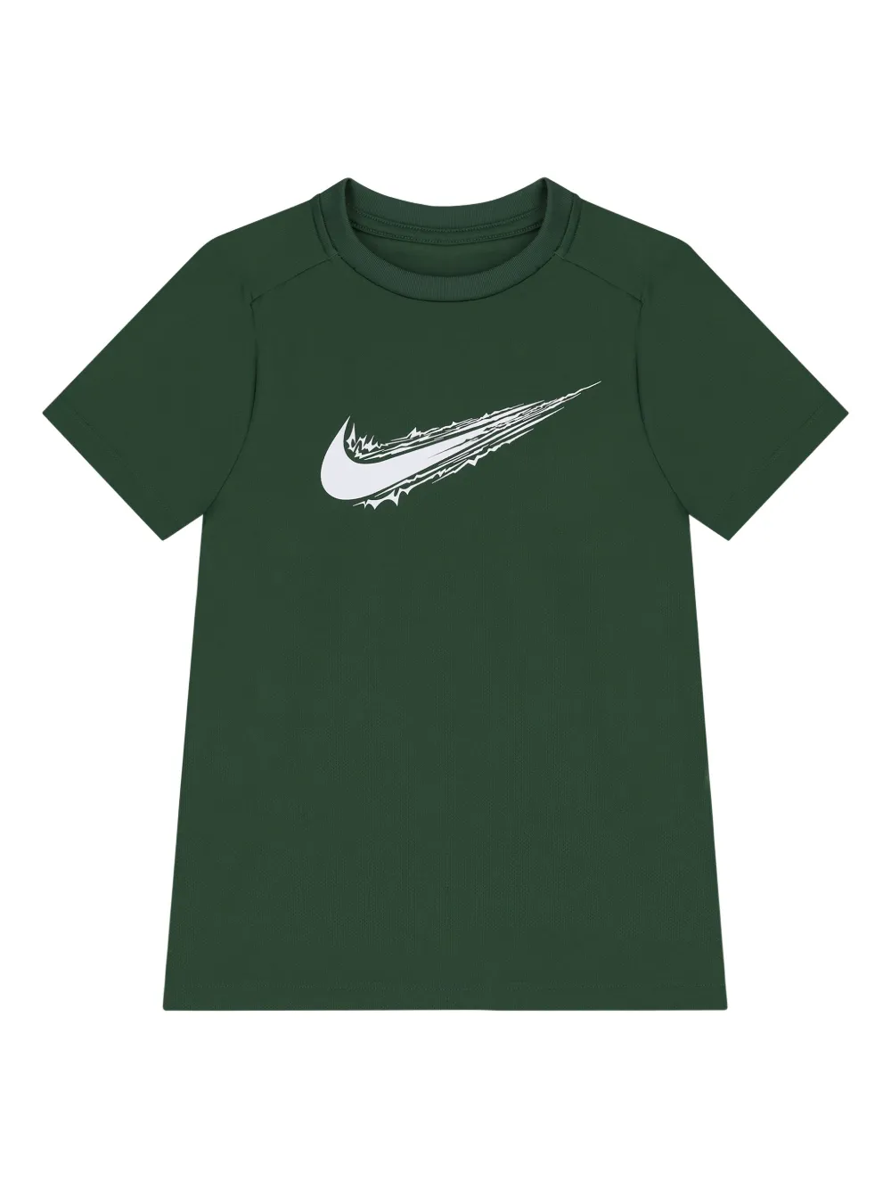 Nike Kids logo T-shirt - Verde