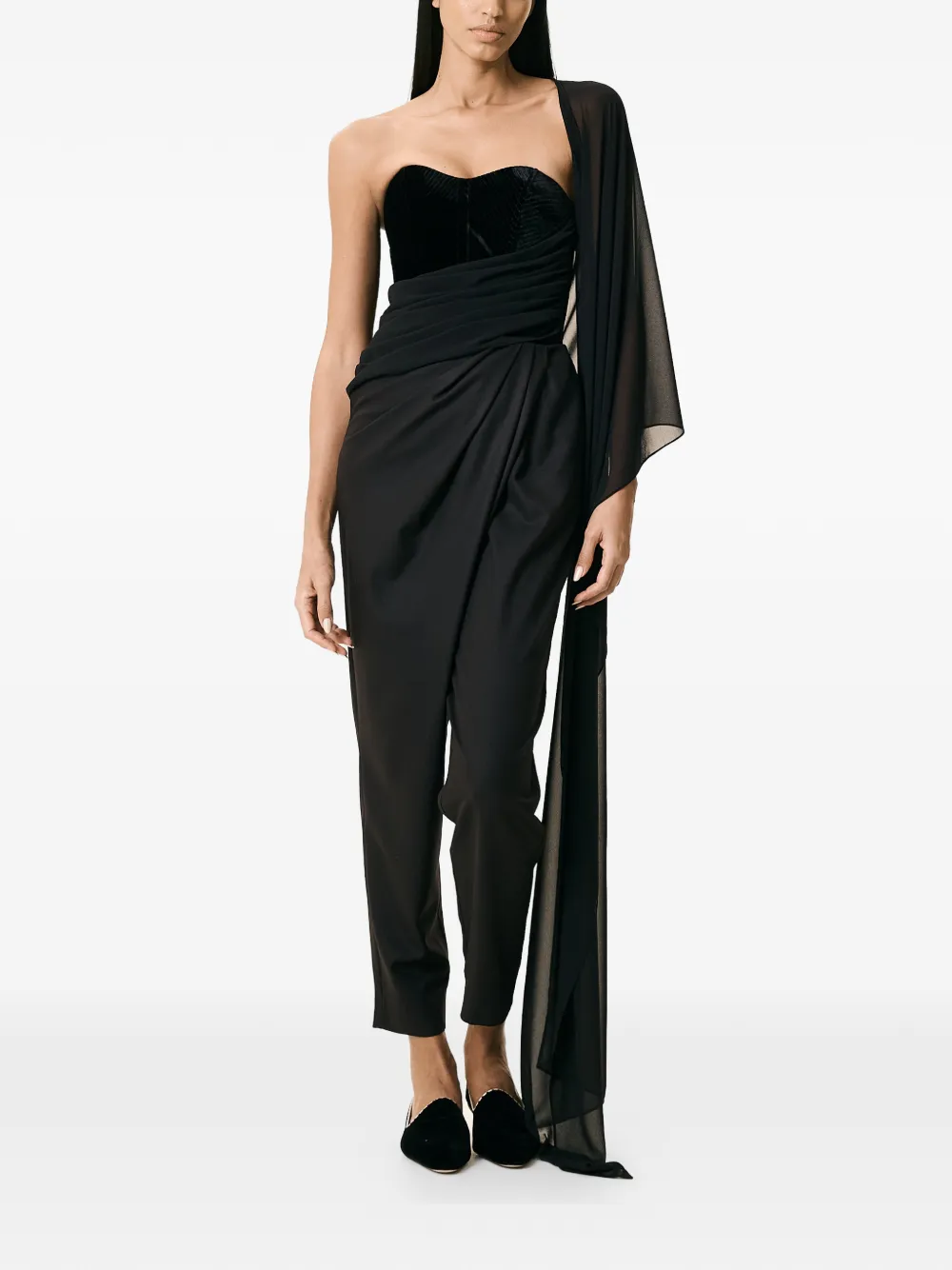 V:PM ATELIER Willow top - Zwart