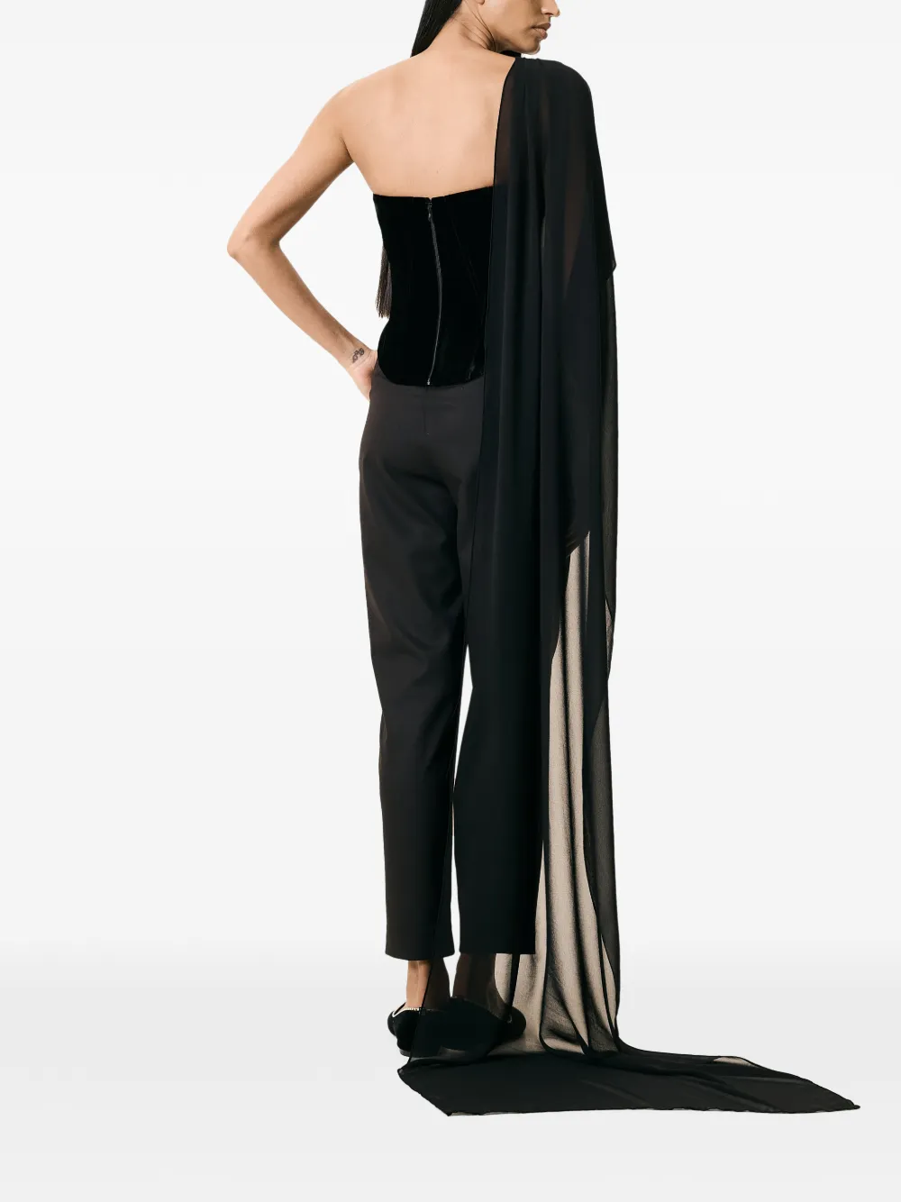 V:PM ATELIER Willow top Zwart