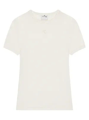 Jacquemus ロゴ Tシャツ | ニュートラル | FARFETCH JP