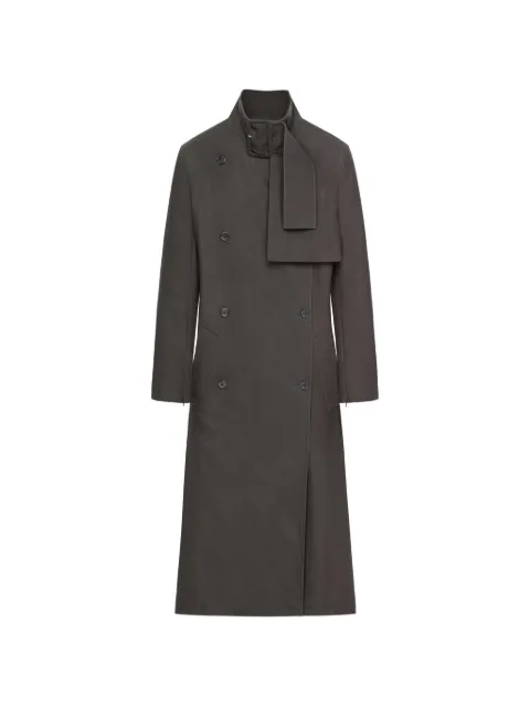 Courrèges gabardina con hebilla
