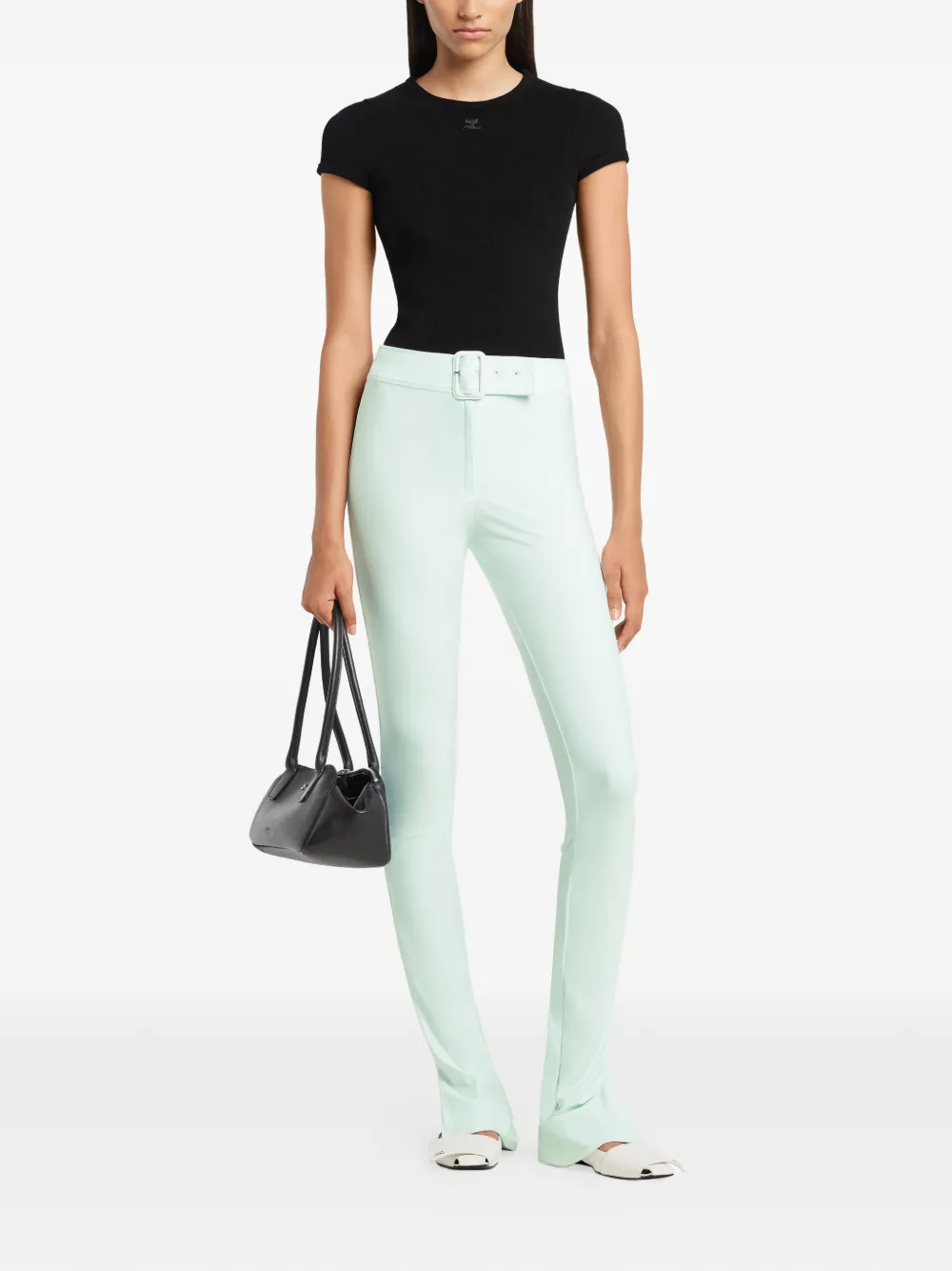 Courrèges T-shirt Zwart