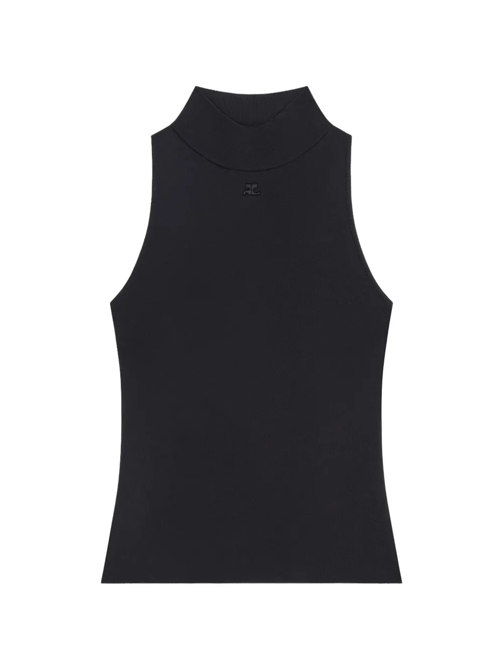 Courrèges Heritage gebreide tanktop Zwart